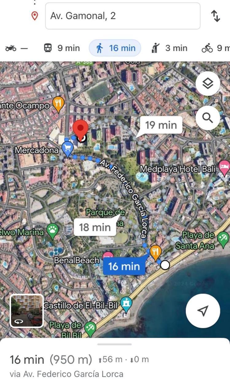דירות בנאלמדנה Vista A La Playa, Cerca Del Centro Con Piscina מראה חיצוני תמונה